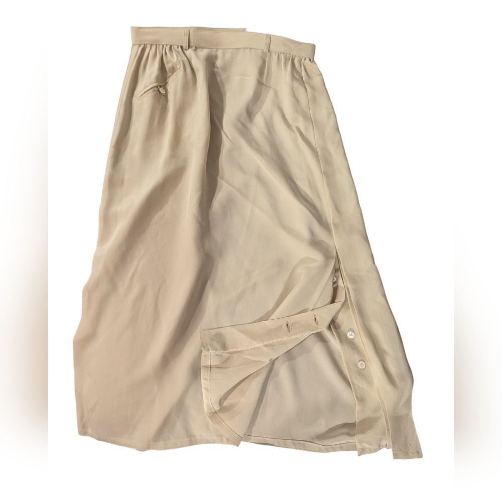 Women's vintage Lene Tokyo cream skirt